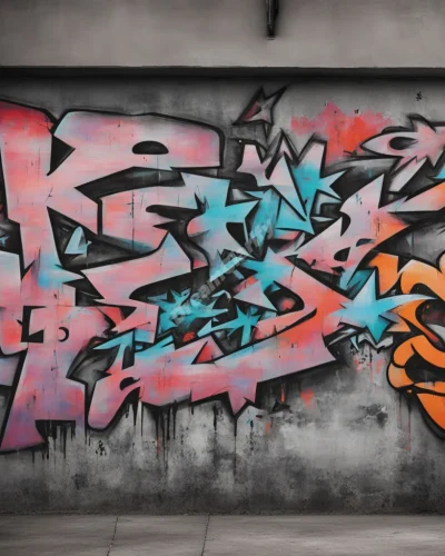 Graffiti-like dream symbols appearing on blank walls, representing rebellion and the mark we leave on the world.