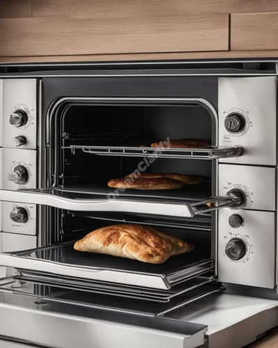 An oven baking dreams into reality, representing transformation and manifestation.