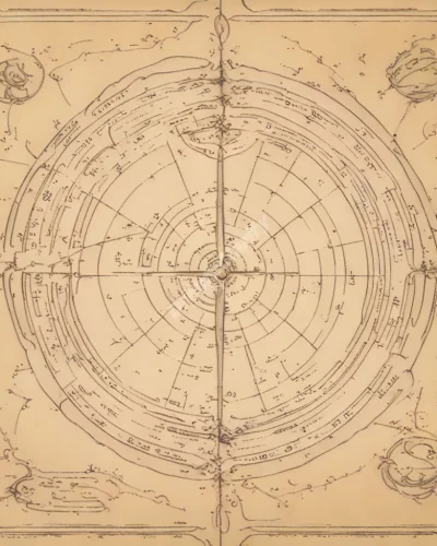 A GPS device showing dream symbols as waypoints, representing guidance in life's journey.