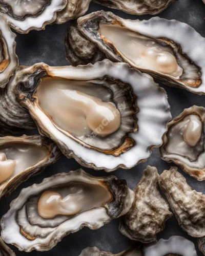 Oysters opening to reveal pearls of wisdom as dream symbols, representing hidden value and irritations.