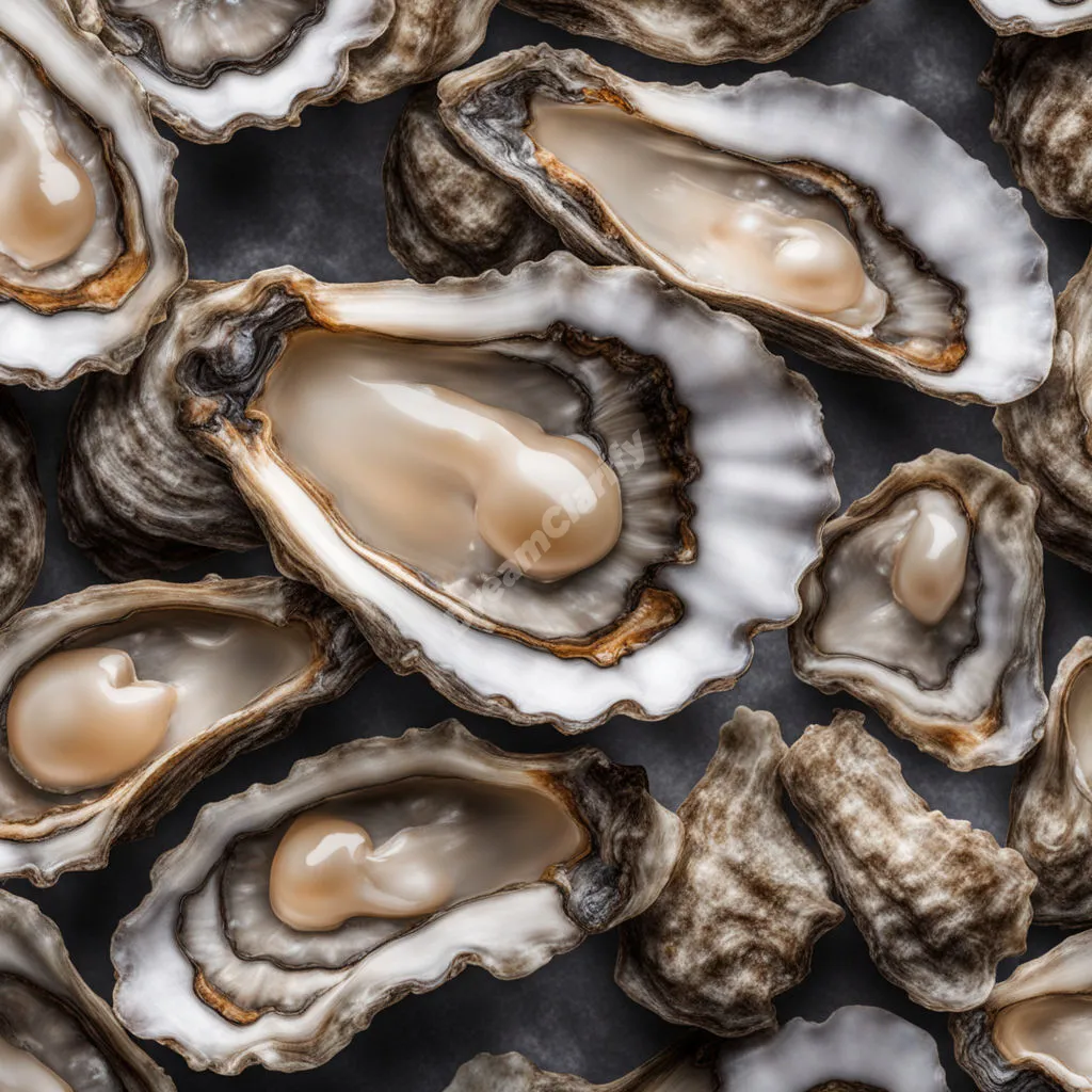 Oysters opening to reveal pearls of wisdom as dream symbols, representing hidden value and irritations.