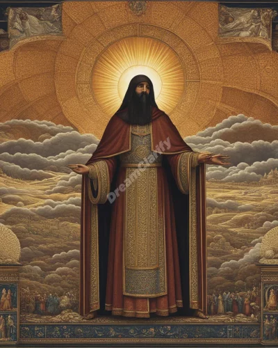 A figure removing layers of clothing to reveal dream symbols underneath, representing revelation.