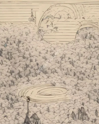 A notebook with pages revealing animated dream scenes, representing record-keeping of the subconscious.