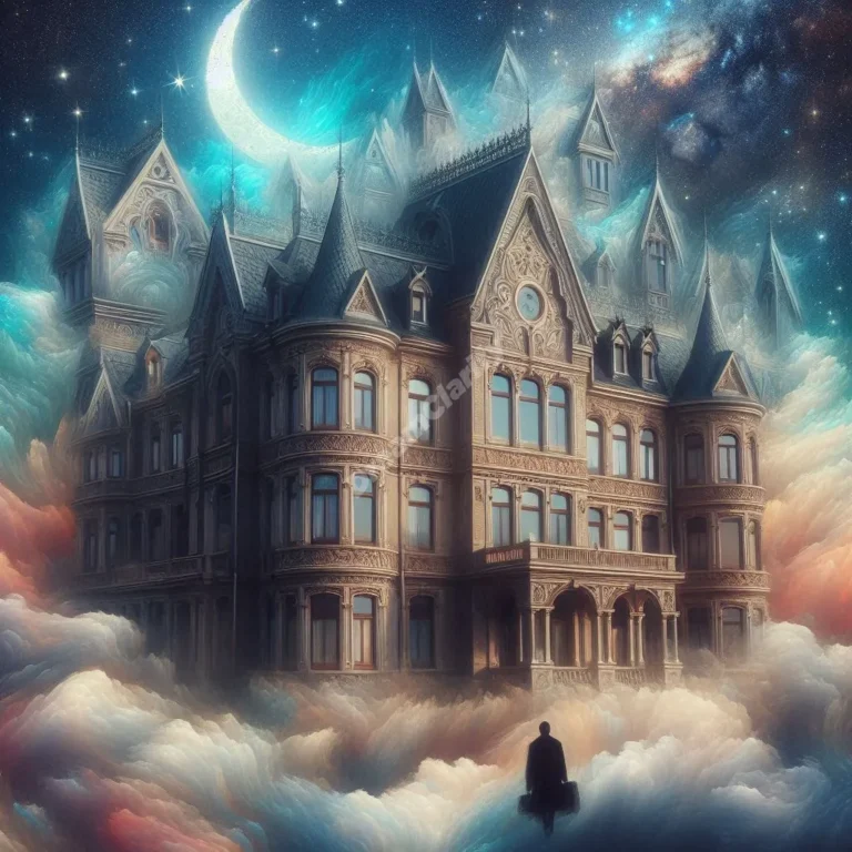 Dreamy Victorian house with diverse gables symbolizing security and aspirations in gable dream interpretation.